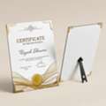 INR 550, Frameless Certificate Frame