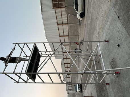  , SAR 1700,  Mobile Aluminium Scaffolding Tower For Saudi Arabia. Quick Delivery..., 2