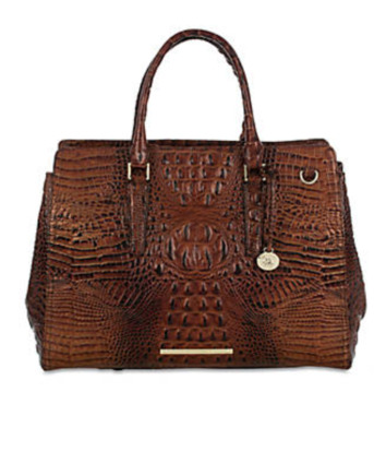 Riyadh, Purses & Wallets, SAR 700,  Brahmin Crocodile Leopard Bag
