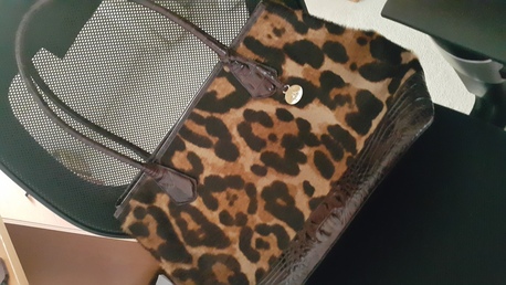 Riyadh, Purses & Wallets, SAR 700,  Brahmin Crocodile Leopard Bag