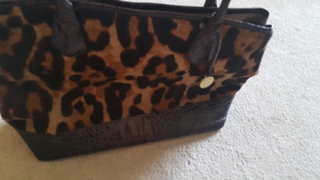 Riyadh, Purses & Wallets, SAR 700,  Brahmin Crocodile Leopard Bag