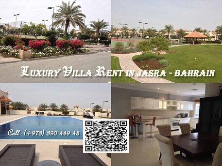 Budaiya, Apartments/Houses, BHD 1050/month,  4 BR,  Large Semi-Furnished Villa For Rent In A Secure Area With A Private Community Beach