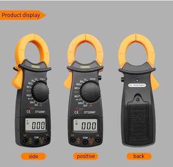 Jeddah, Tools, SAR 60,  Multi-Purpose Digital Clamp Meter With Buzzer & Continuity Electronic Tester