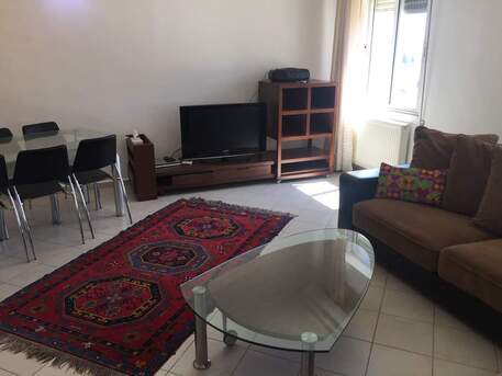 Amman, Apartments/Houses, JOD 6000/year,  Furnished,  2 BR,  Fully Furnished Two Bedroom With Balcony Apartment In Rabyia  00962777688956