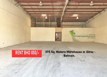 Sitra, Warehouses, 310 Sq. Meter,  And 600 Sq. Meter Modern Warehouse | Workshop In Low Rent BHD 2.400 Per Sqm. High Power