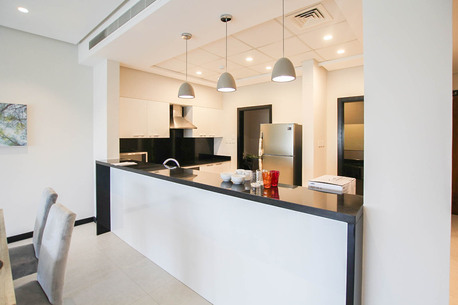Manama, Apartments/Houses, BHD 750/month, 2 BR, For Rent A Fully Furnished Apartment In Reef Island Area W/EWA.