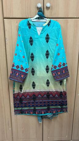 Al Batha, Clothing & Accessories, SAR 39,  SALE -Sale-unstitch Two Piece Pakistani Ladies Dresses _ 39 Riyals Only -Home Delivery