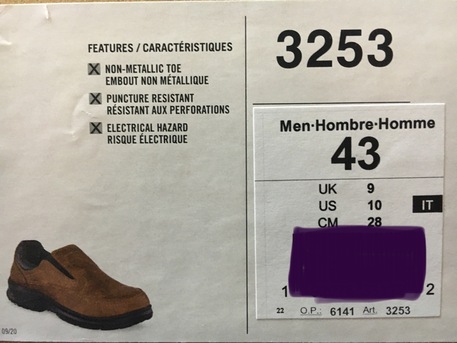 Yanbu, Clothing & Accessories, SAR 3,  [Last Piece] RED WING #3253 SAFETY SHOES ALUMINUM TOE