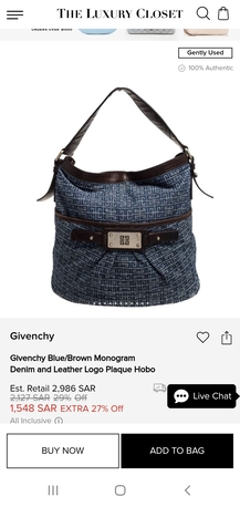 Riyadh, Purses & Wallets, SAR 500,  Givenchy Ladies Bag