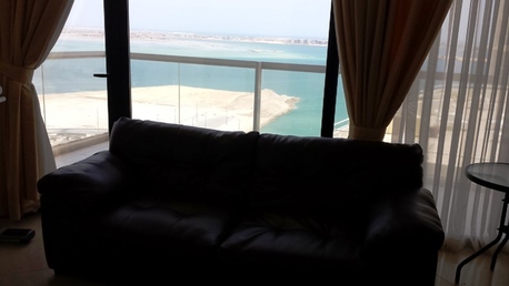 Juffair, Apartments/Houses, BHD 400/month,  Furnished,  2 BR,  Sea View Beautifully Furnished Cute  Apartment . Balcony, Pool. Gym Internet
