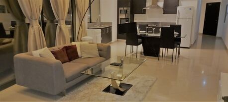 Juffair, Apartments/Houses, BHD 400/month,  Furnished,  2 BR,  Sea View Beautifully Furnished Cute  Apartment . Balcony, Pool. Gym Internet