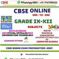 TUITION  CBSE G8-9-10-12*: WhatsApp* : +91 9747983325 (B)
