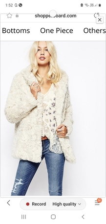 Riyadh, Clothing & Accessories, SAR 100,  Hollister Fur Jacket.