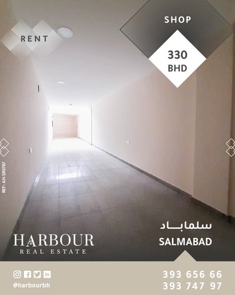 Salmabad, Shops, BHD 330,  39 Sq. Meter,  For Rent A Commercial Shop In Salmabad Area.