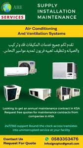 Jeddah, Construction, Air Conditioning & Ducting Work (HVAC) Jeddah, Makkah, Madina