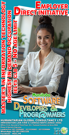 Islamabad, Immigration, Settle In Canada With Family (PNP) Permanent Residency