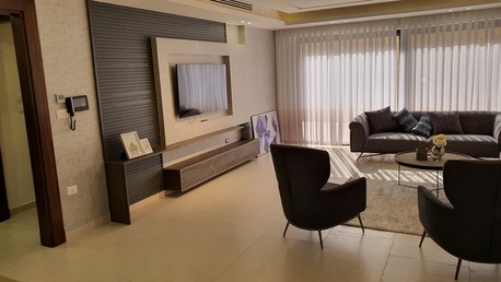 Abdoun, Apartments/Houses, JOD 15000/year,  Furnished,  2 BR,  Brandnew Ground Fully Furinshed 2B Apart.With Outside Big Terrace In Abdoun 00962777688956