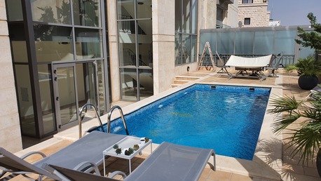 Amman, Apartments/Houses, JOD 18000/year,  Furnished,  2 BR,  Ground Fully Furinshed 2B Apart. With Outside Garden With Pool In 4 Circle 00962777688956