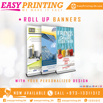 East Riffa, Business, Roll Up Banner Printing - With Free Delivery Service!