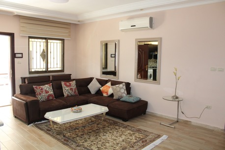 Amman, Apartments/Houses, JOD 12000/year,  Furnished,  2 BR,  Ground Fully Furinshed 2B Master Apartment With Garden In Der Ghbar 00962777688956