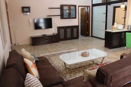 Amman, Apartments/Houses, JOD 12000/year,  Furnished,  2 BR,  Ground Fully Furinshed 2B Master Apartment With Garden In Der Ghbar 00962777688956