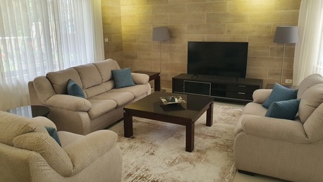 Amman, Apartments/Houses, JOD 12000/year,  Furnished,  3 BR,  Ground Fully Furinshed 3B Apart. Big Garden With Private Gargre In 5 Circle 00962777688956