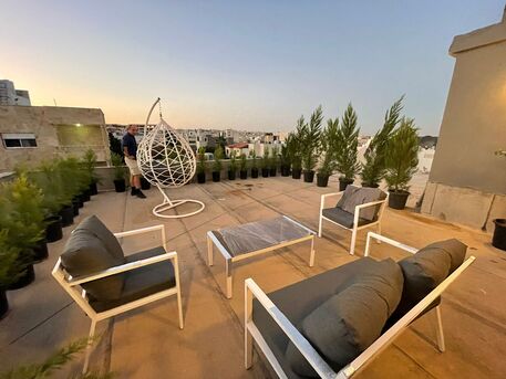 Amman, Apartments/Houses, JOD 8500/year,  Furnished,  2 BR,  Fully Furnished 2B Apart. With Free Access Into The Roof Top Um Uthaina 00096277688956