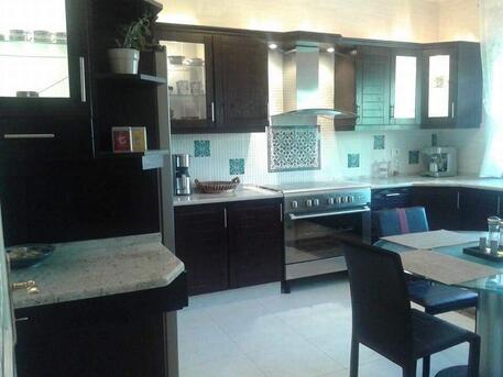 Amman, Apartments/Houses, JOD 13000/year,  Furnished,  3 BR,  Ground Fully Furinshed 3B Apartment With Two Baconlies In Der Ghbar 00962777688956