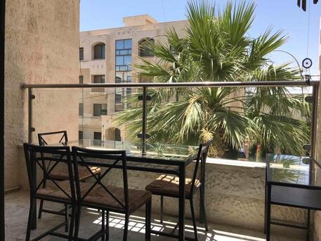 Amman, Apartments/Houses, JOD 13000/year,  Furnished,  3 BR,  Ground Fully Furinshed 3B Apartment With Two Baconlies In Der Ghbar 00962777688956