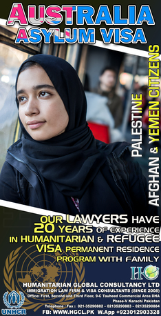 Gujranwala, Immigration, Australia Asylum Visa PR NO IELTS NO BANK STATEMENT