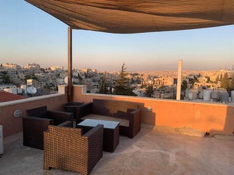 Amman, Apartments/Houses, JOD 11000/year,  Furnished,  2 BR,  Fully Furnished Two Bedroom Apart. With Balconies In Jabal Webdeh 00962777688956