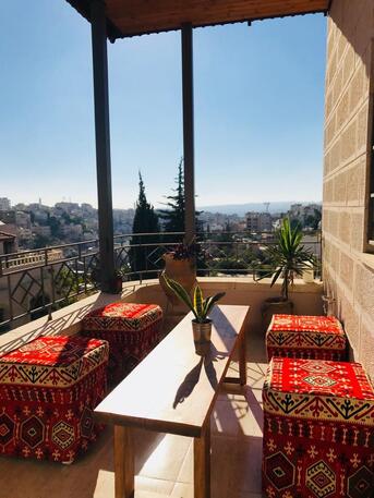 Amman, Apartments/Houses, JOD 11000/year,  Furnished,  2 BR,  Fully Furnished Two Bedroom Apart. With Balconies In Jabal Webdeh 00962777688956
