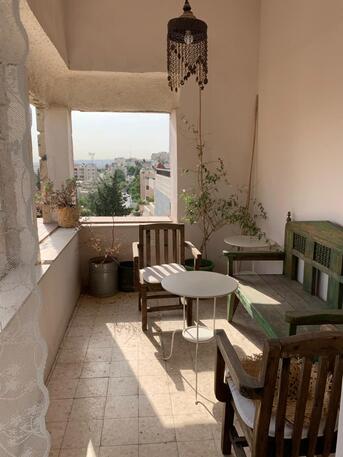 Amman, Apartments/Houses, JOD 12000/year,  Furnished,  2 BR,  Fully Furnished Two Bedroom Apartment With Baconly In Jabal Webdeh 00962777688956