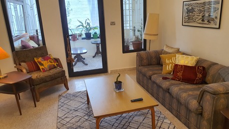 Amman, Apartments/Houses, JOD 10000/year,  Furnished,  2 BR,  Ground Fully Furinshed 2B Apartment With Outside Garden In Jabal Webdeh 00962777688956