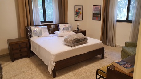 Amman, Apartments/Houses, JOD 10000/year,  Furnished,  2 BR,  Ground Fully Furinshed 2B Apartment With Outside Garden In Jabal Webdeh 00962777688956