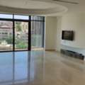 JOD 30000/year,  4 BR,  Semi Furnished 4B Apartment With Big Balcony Limit Sharing Pool In Abdoun 00962777688956