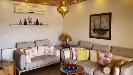 Amman, Apartments/Houses, JOD 12000/year,  Furnished,  2 BR,  Roof Top Fully Furnished 2B Apart. With Big Terrace View In Um Uthaina 00962777688956