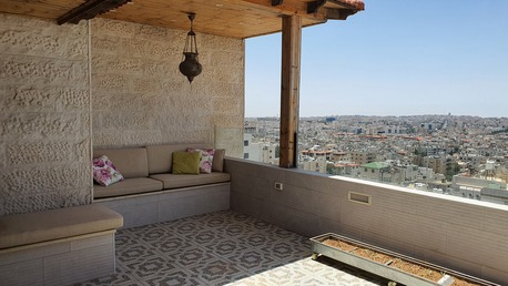 Amman, Apartments/Houses, JOD 12000/year,  Furnished,  2 BR,  Roof Top Fully Furnished 2B Apart. With Big Terrace View In Um Uthaina 00962777688956
