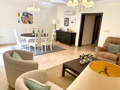 Amman, Apartments/Houses, JOD 13500/year,  Furnished,  3 BR,  Fully Furnished 3B Apartment With Baconly In Swefieh 00962777688956