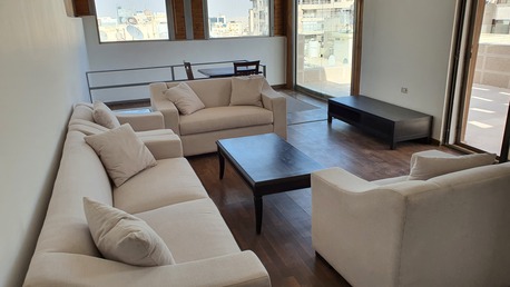 Amman, Apartments/Houses, JOD 12000/year,  Furnished,  2 BR,  Deplux Fully Furnished Two Bedroom With Balcony And Big Terrace Um Uthaina 00962777688956