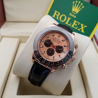 Riyadh, Watches, SAR 500,  Rolex Leather Watch First Copy Automatic Watch