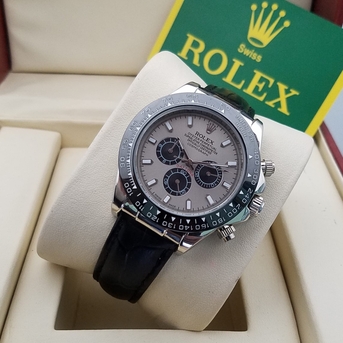 Riyadh, Watches, SAR 500,  Rolex Leather Watch First Copy Automatic Watch