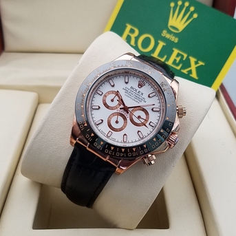 Riyadh, Watches, SAR 500,  Rolex Leather Watch First Copy Automatic Watch