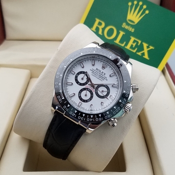 Riyadh, Watches, SAR 500,  Rolex Leather Watch First Copy Automatic Watch