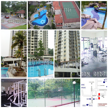Kuala Lumpur, Apartments/Houses, MYR 2400/month,  Furnished,  3 BR,  1410 Sq. Feet,  Robson Condominium, Mid Valley, KL