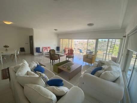 Amman, Apartments/Houses, JOD 12000/year,  Furnished,  3 BR,  Fully Furnished Three Bedroom Apartment With Baconly In Jabal Webdeh 00962777688956