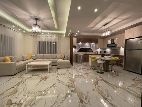 Amman, Apartments/Houses, JOD 14000/year,  Furnished,  3 BR,  Brandnew Fully Furnished 3B Apart. With Big Balcony In Jabal Webdeh 00962777688956