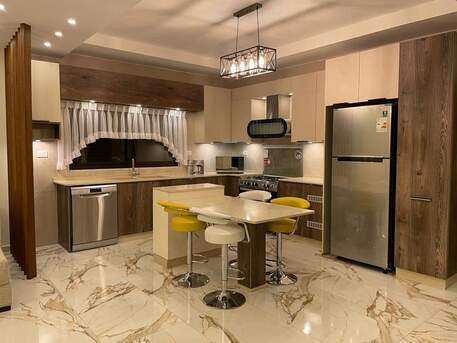 Amman, Apartments/Houses, JOD 14000/year,  Furnished,  3 BR,  Brandnew Fully Furnished 3B Apart. With Big Balcony In Jabal Webdeh 00962777688956