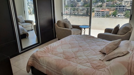Amman, Apartments/Houses, JOD 6600/year,  Furnished,  3 BR,  Fully Furnished 3B Apartment With Baconlies In Jabal Webdeh 00962777688956