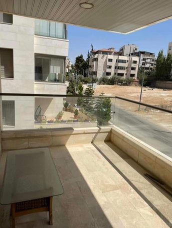 Amman, Apartments/Houses, JOD 18000/year,  4 BR,  Semi Furnished 4B Apartment With Big Baconly In 5 Circle 00962777688956
